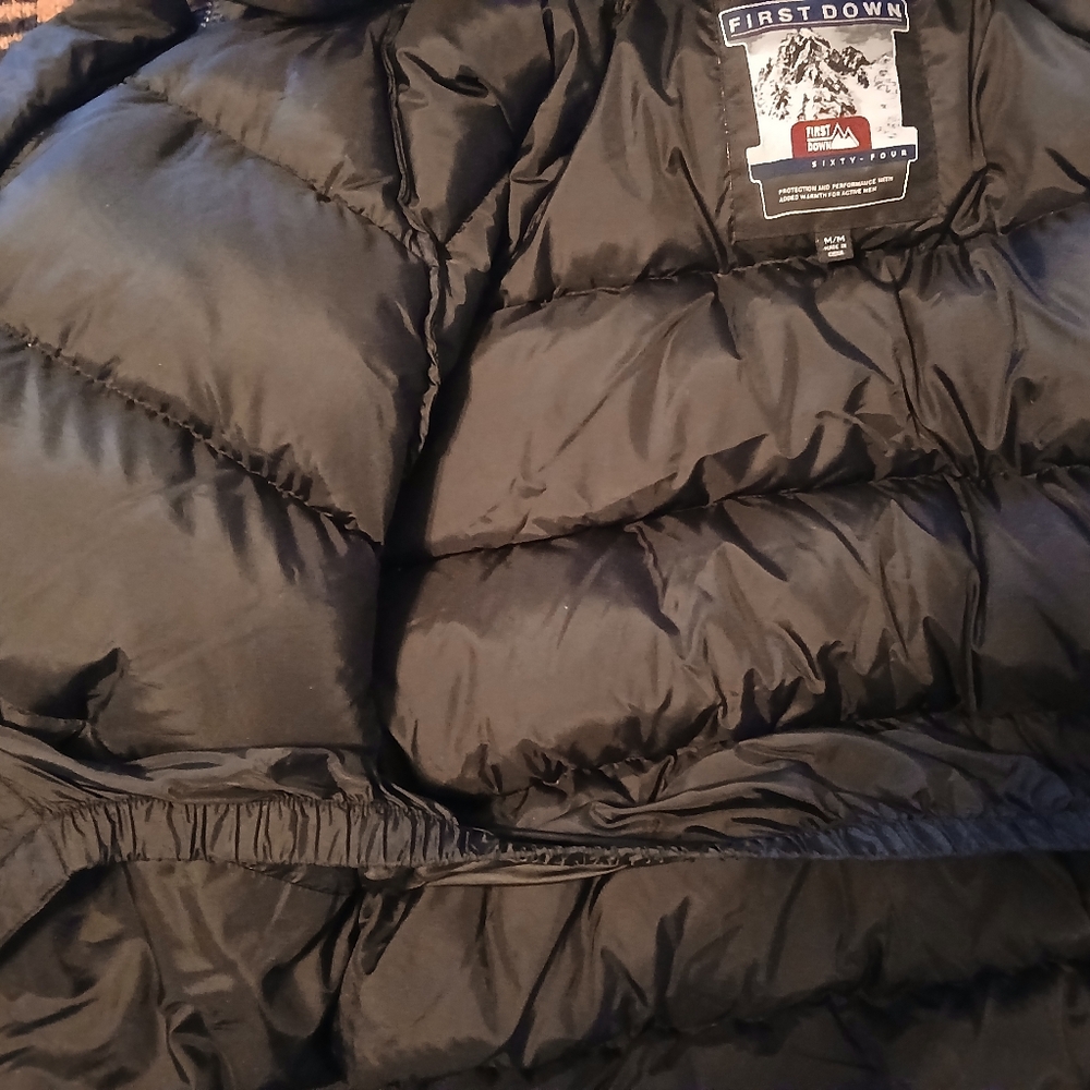 First Down Men's Black Performance Jacket - image 5